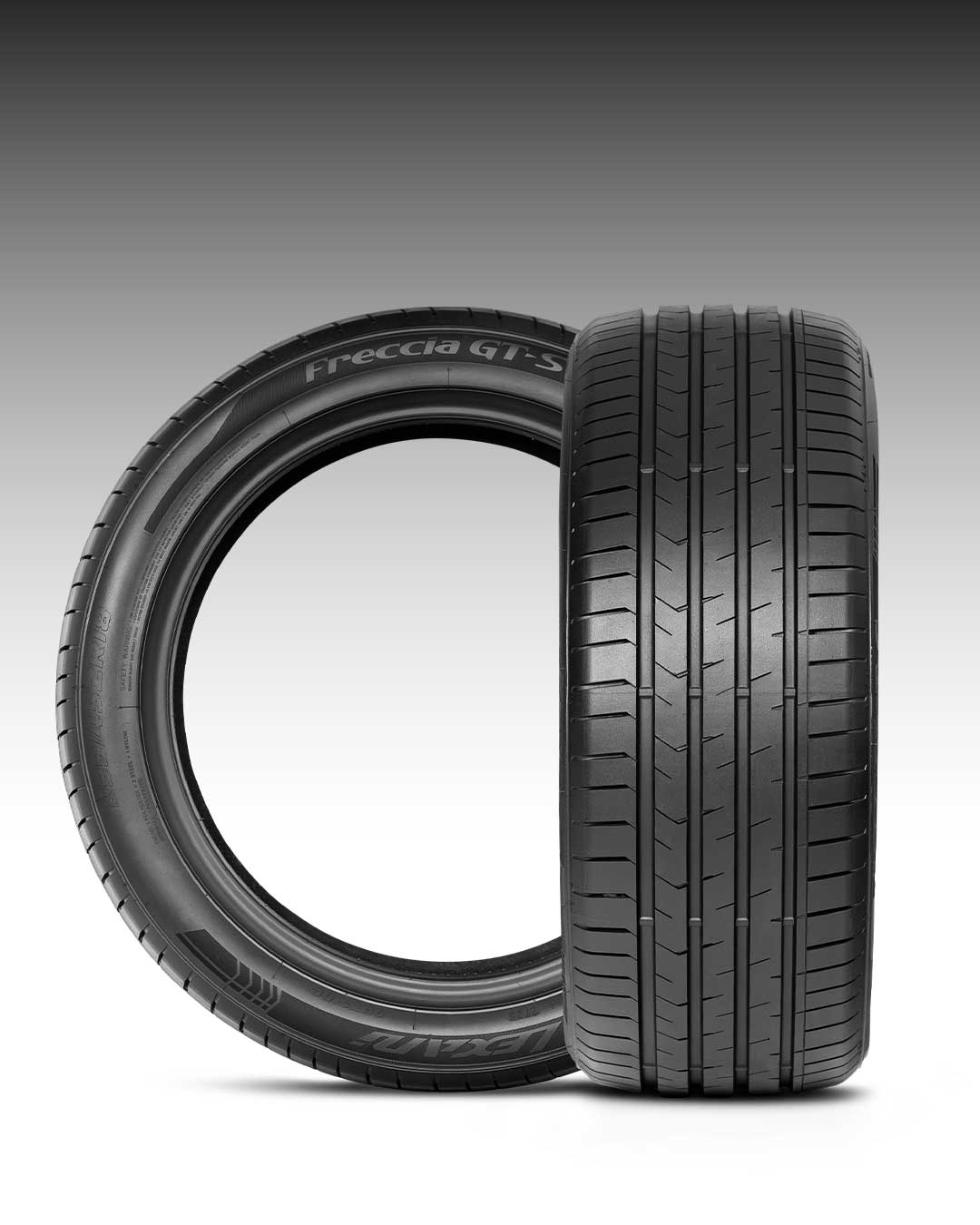 studio shot of lexani freccia gt s