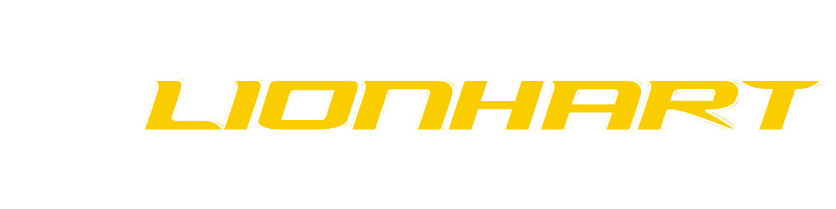 lionhart logo white