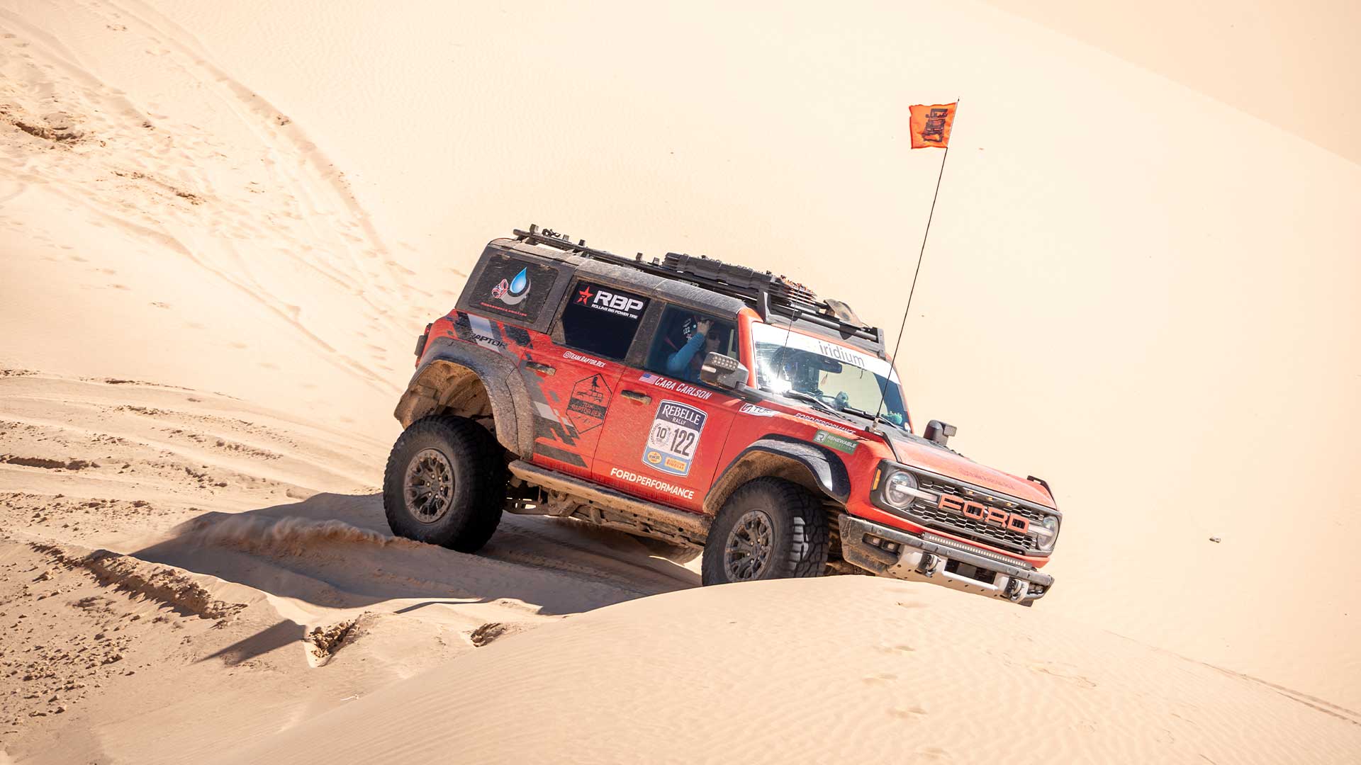 team raptor rex rolling big power sponsor rebelle rally 2025