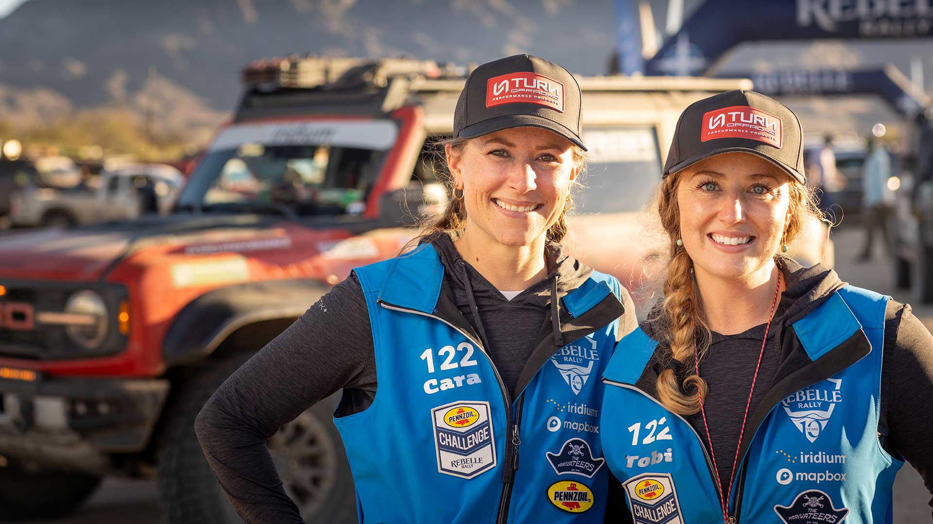 team raptor rex rolling big power sponsor rebelle rally 2025