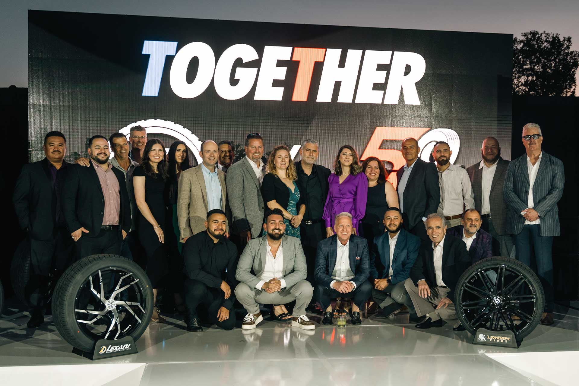 turbo wholesale tires team photo